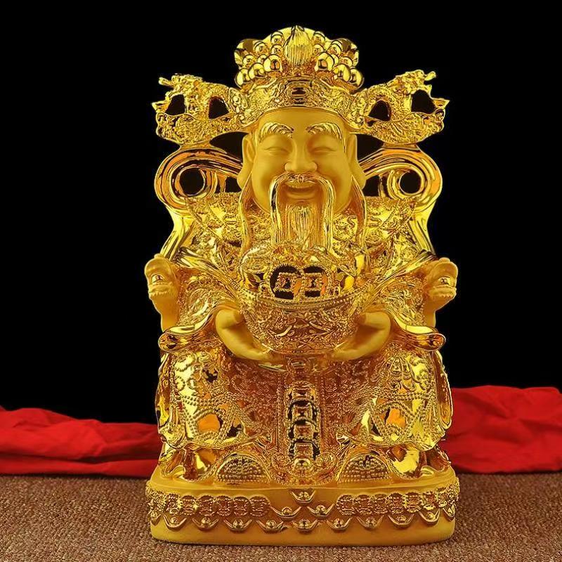 Resin Crafts - Feng Shui Goldener Gott des Reichtums