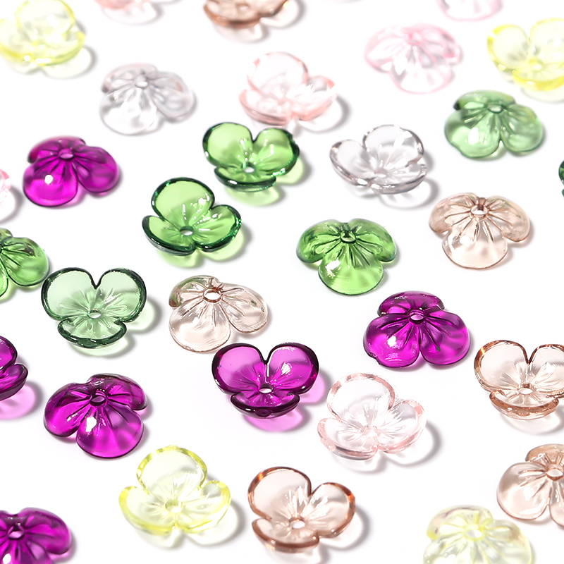 Flower Preservation Resin - 20 teile/los Transparent Harz Blütenblatt Perlen
