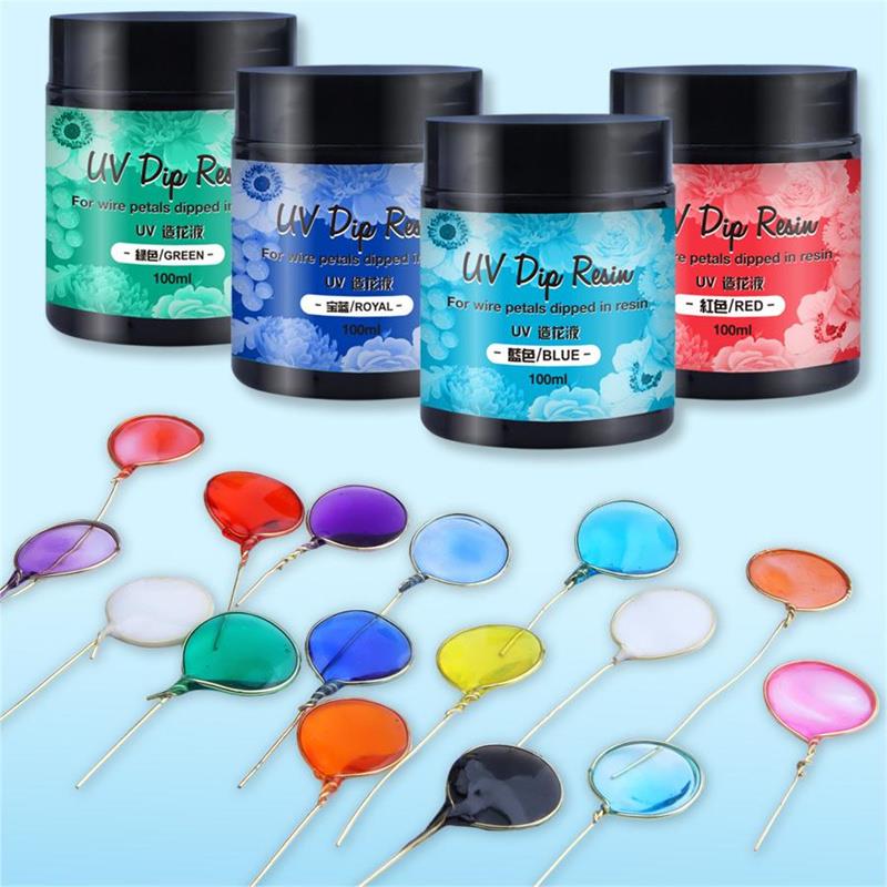 100 ml UV-DIP-Harzkleber für D – Flower Preservation Resin Bewertung und Preis