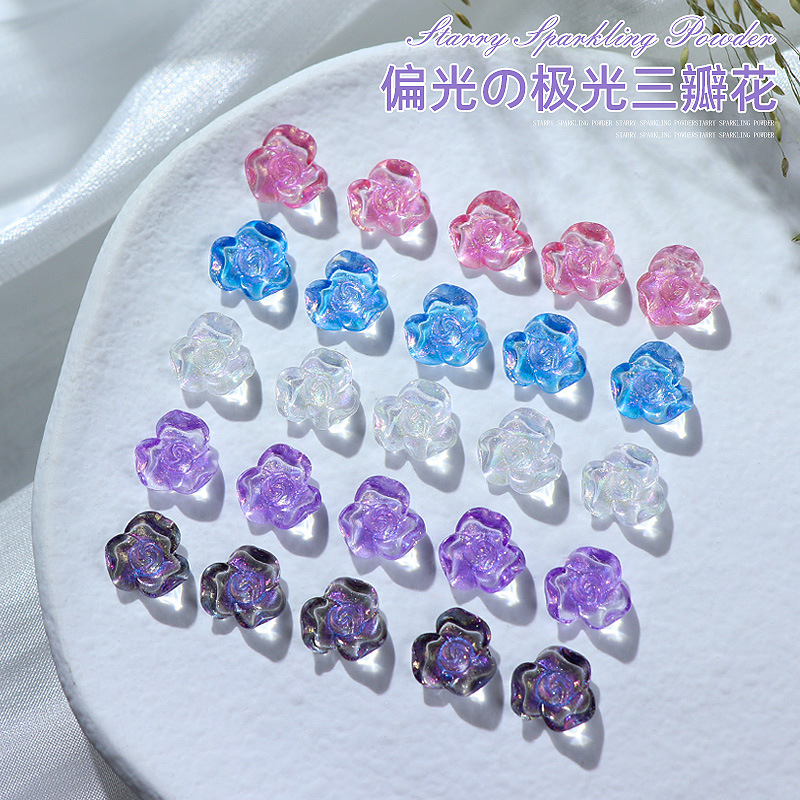 50 Stück/Packung 10x10mm Nagel – Resin Glitter Pack Bewertung und Preis