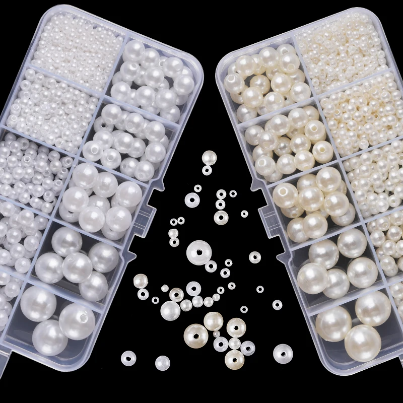 800 stücke Künstliche Faux Per – Resin Jewelry Kit Bewertung und Preis