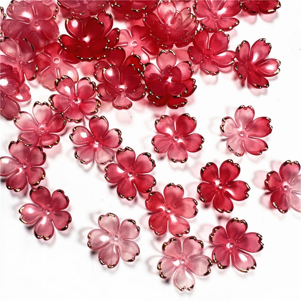 50 Stück/Set 19mm Acryl-Kirsch – Flower Preservation Resin Bewertung und Preis