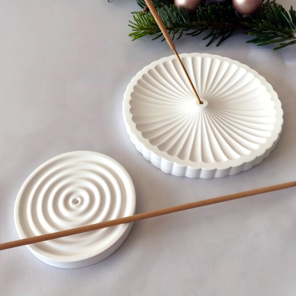 2er-Set runde Räucherstäbchenh – Coaster Mold Round Bewertung und Preis