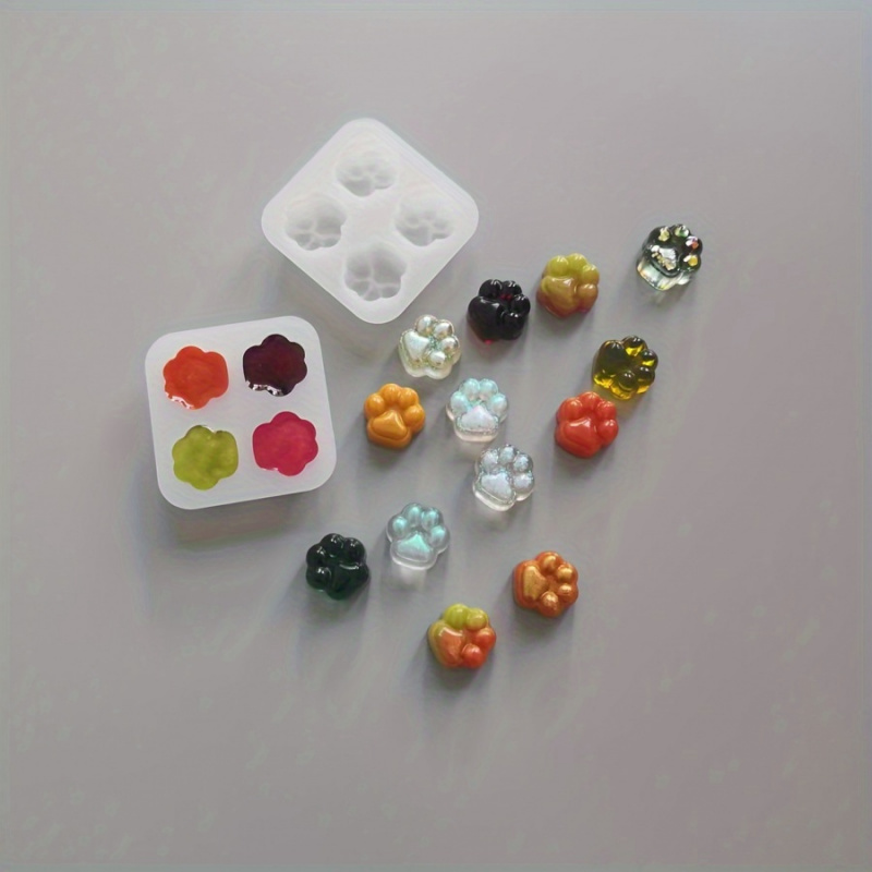 1Set Silikonformen mit Katzenp – Resin Craft Ideas Bewertung und Preis